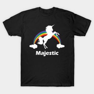 Majestic Rainbow Unicorn T-Shirt